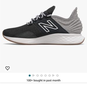 New Balance Fresh Foam Roav V1 Sneaker. Black/Light Aluminum. Size 7 1/2.
